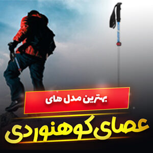 خرید 49 مدل عصای کوهنوردی تاشو ، باکیفیت و [پرفروش] با قیمت ارزان